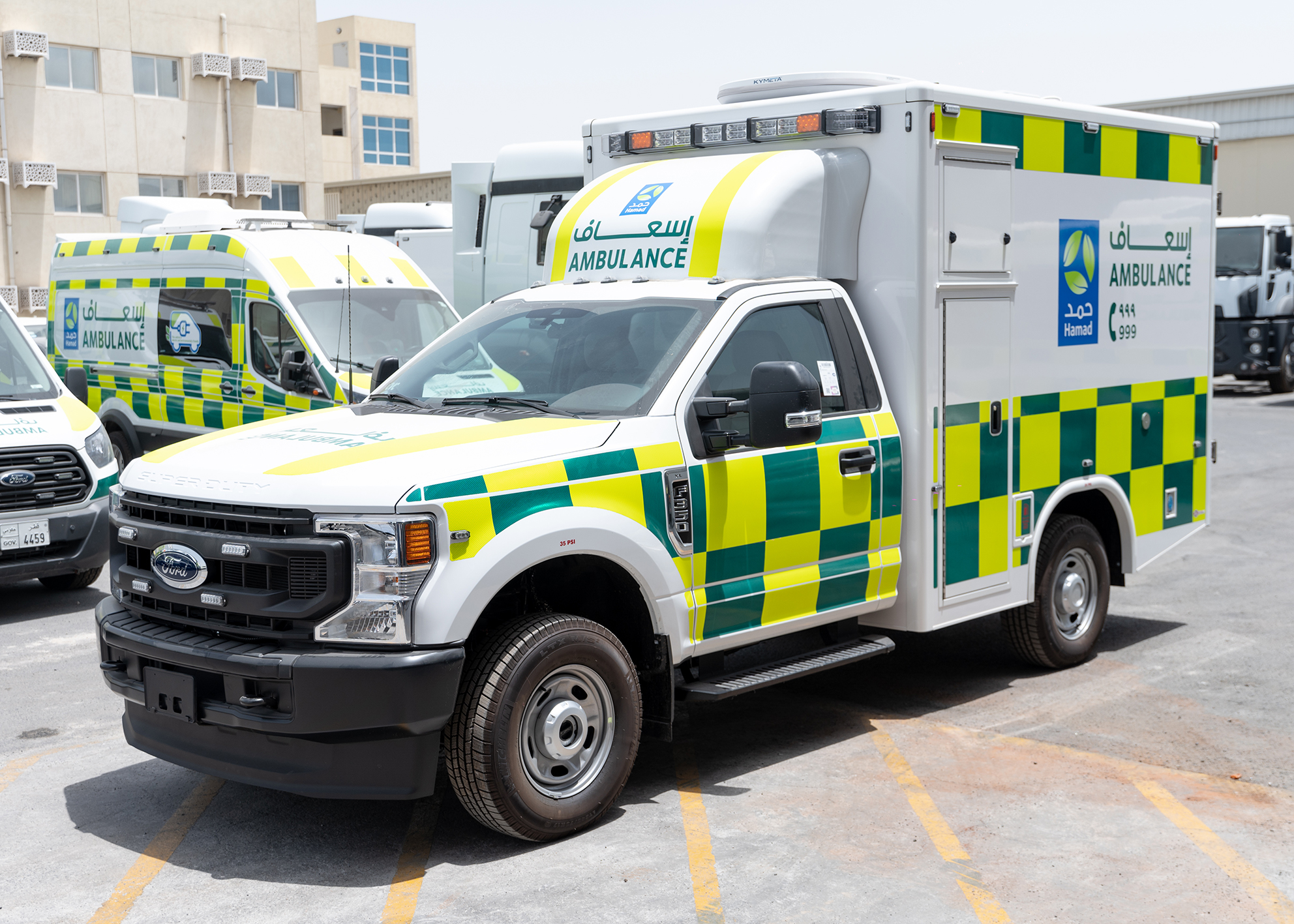 Export- box ambulance-tile